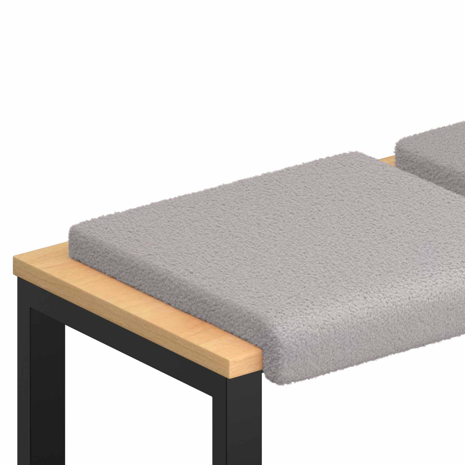Pingipadja 2 tk Sherpa Kangas Helehall Sügavus 35 cm