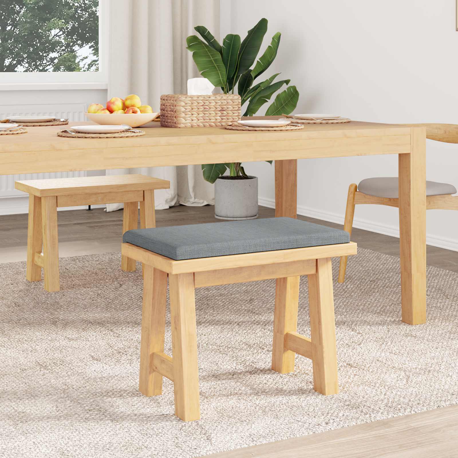 Pingipadja kangas Helehall Sügavus 35 cm