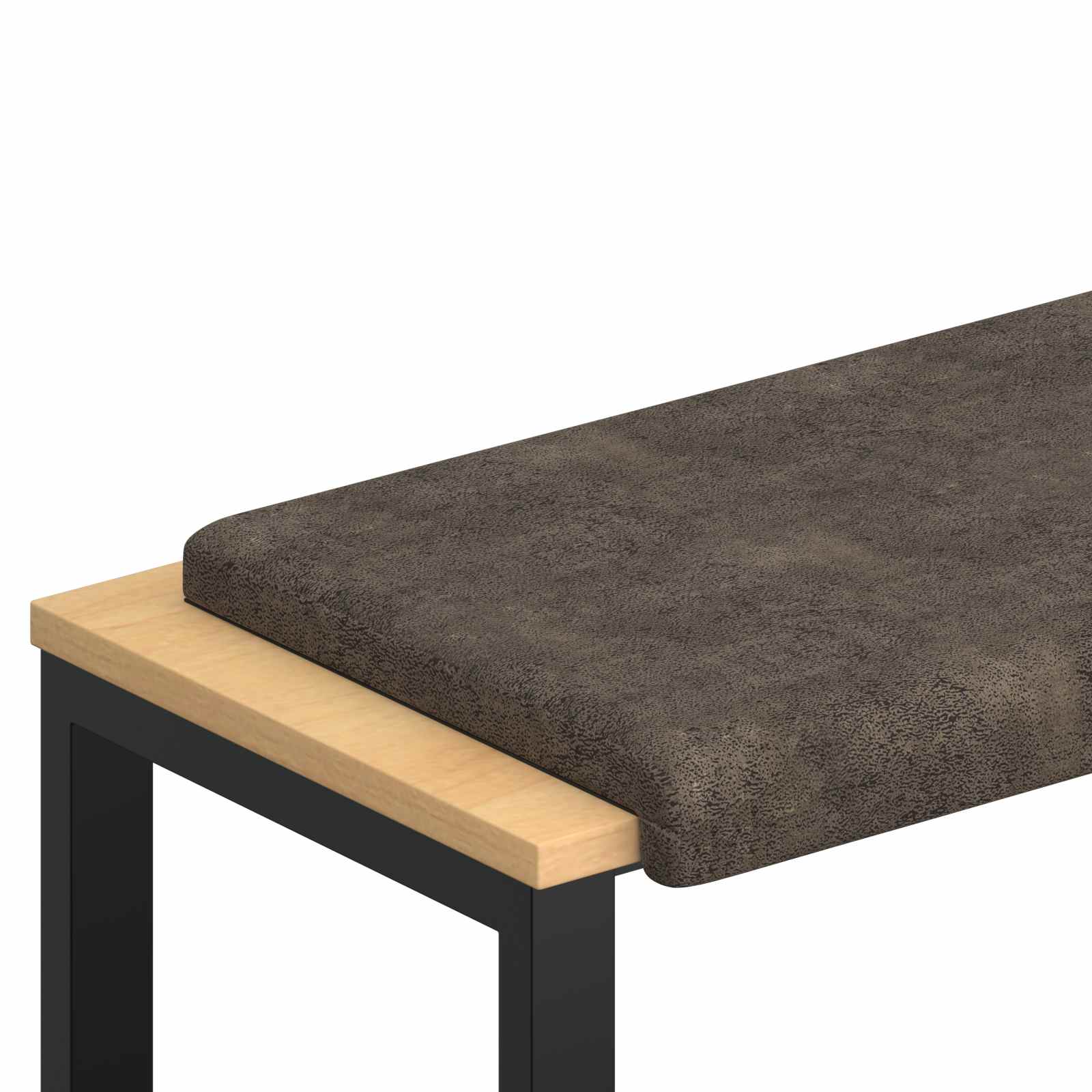 Pingipadja Tehisseemisnahk Tumehall Sügavus 35 cm