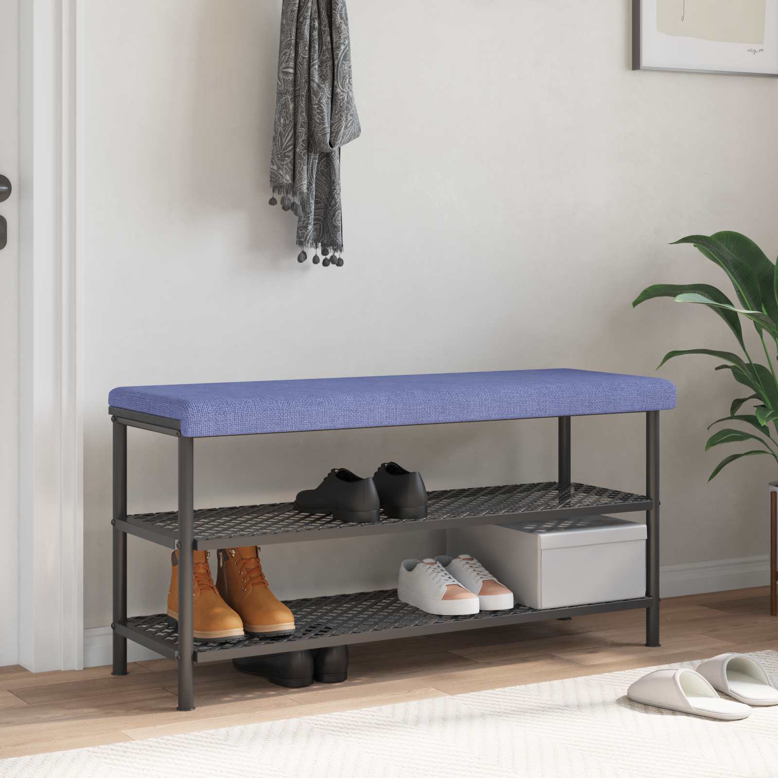 Pingipadja kangas Jeans sinine Sügavus 35 cm