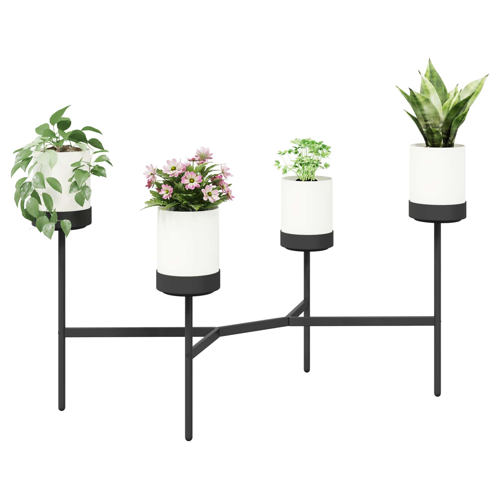Lille alus Valge 125 x 55 x 81 cm PP ja teras