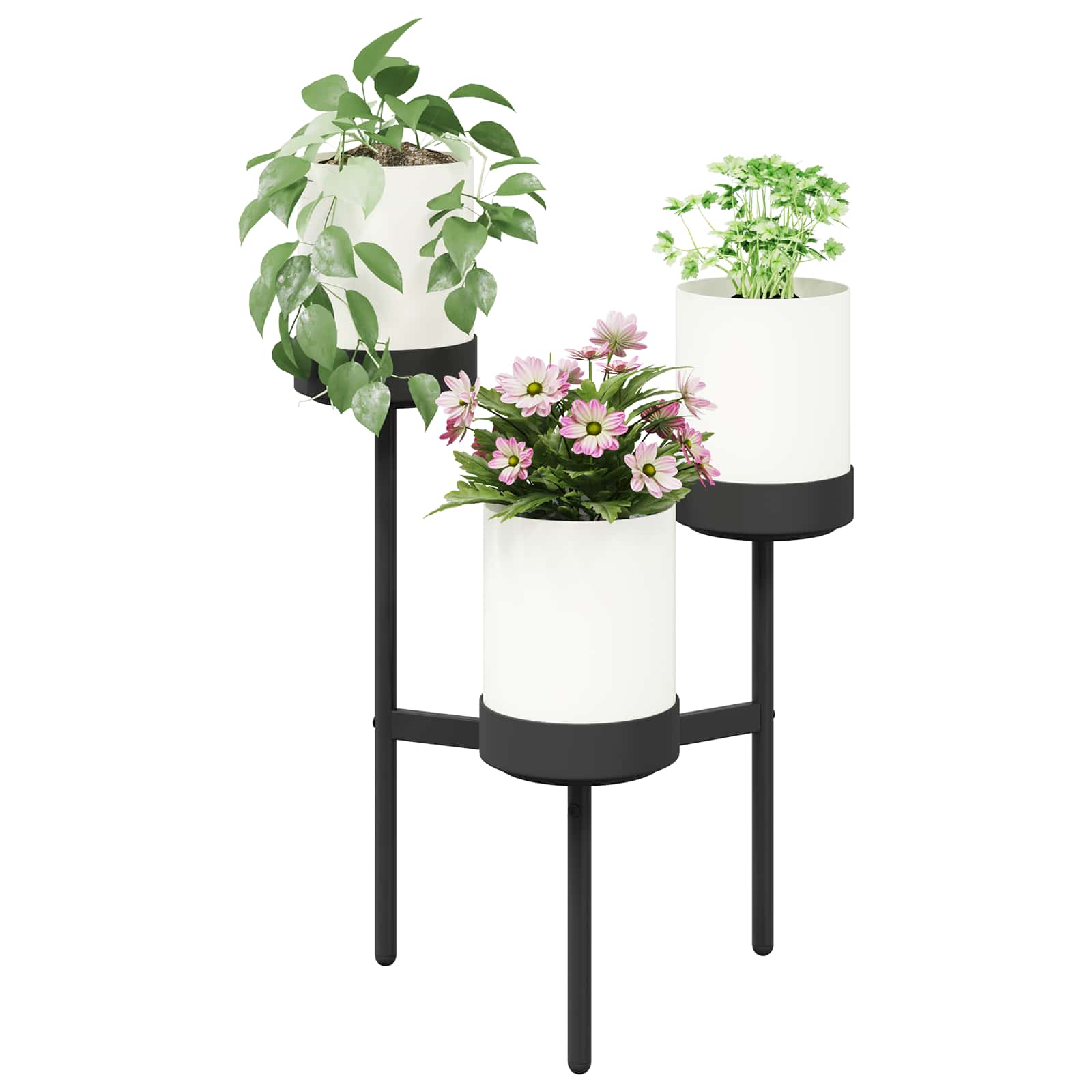 Lille alus Valge 54 x 49 x 81 cm PP ja teras