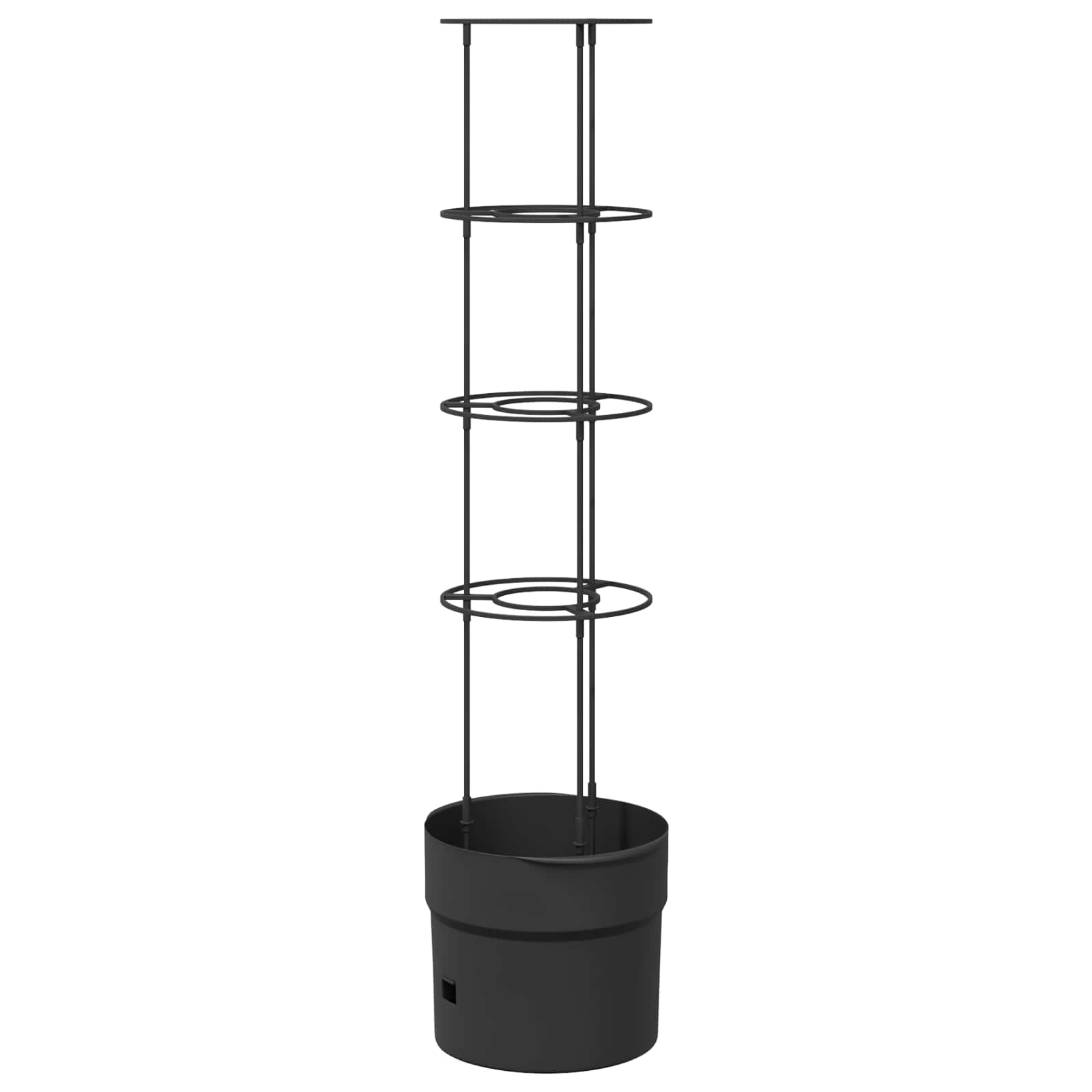 Tomati Kasvataja Must Ø 32 x 127 cm PP