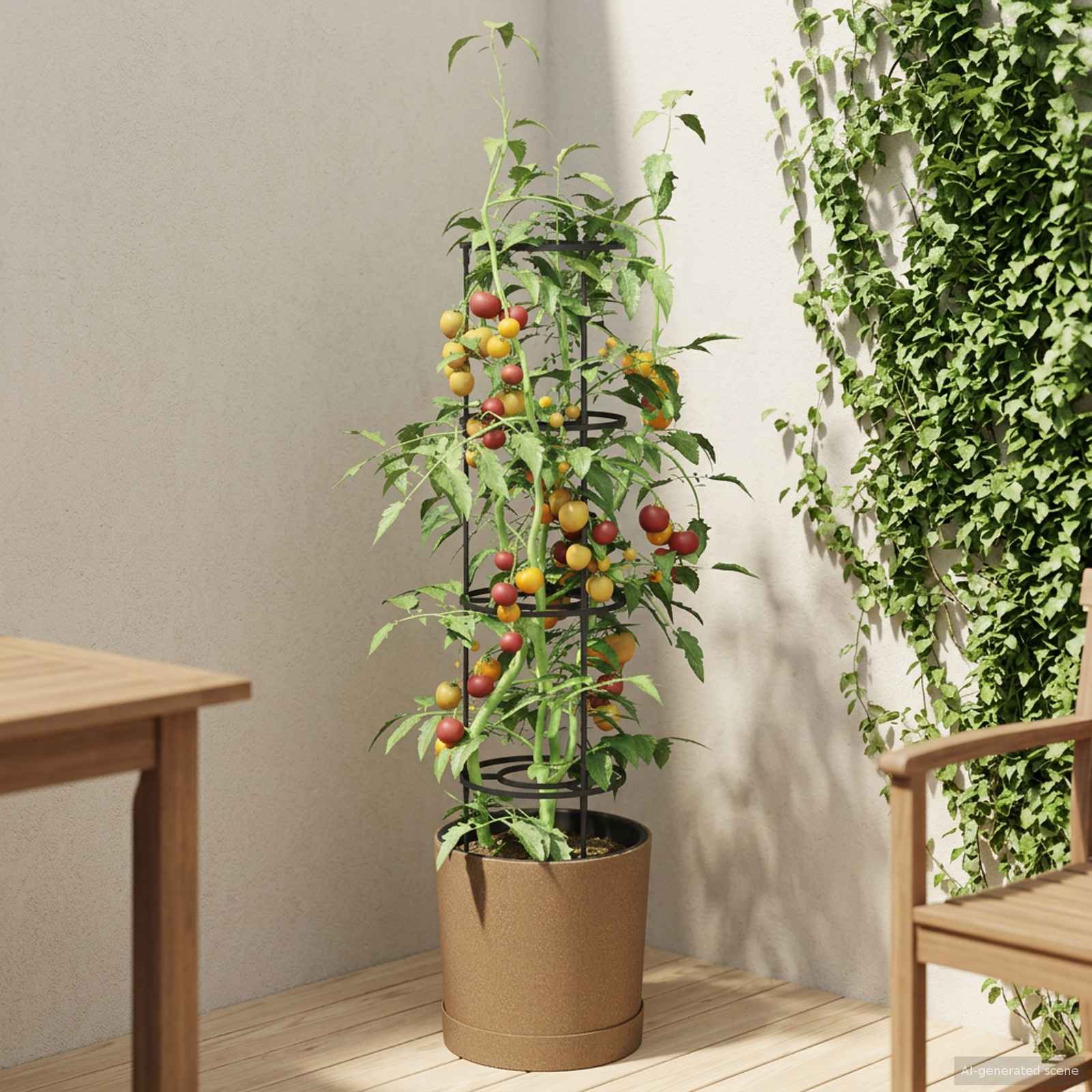 Tomatikasvataja Naturo ECO Ø 39 x 139 cm WPC
