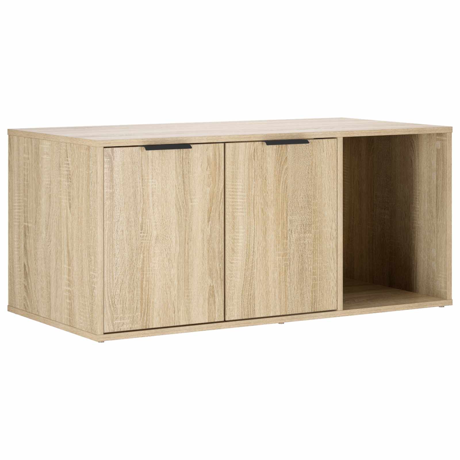 Kassi puuri mööbel Sonoma tamm 100 x 49 x 45 cm Tehispuit
