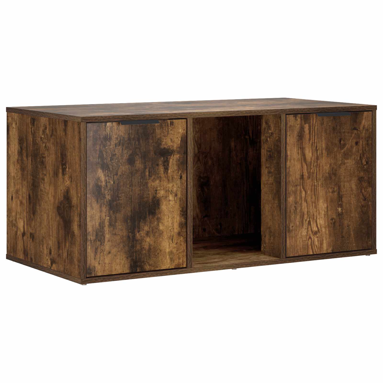 Kassi puuri mööbel Suitsutatud tamm 100 x 49 x 45 cm Tehispuit
