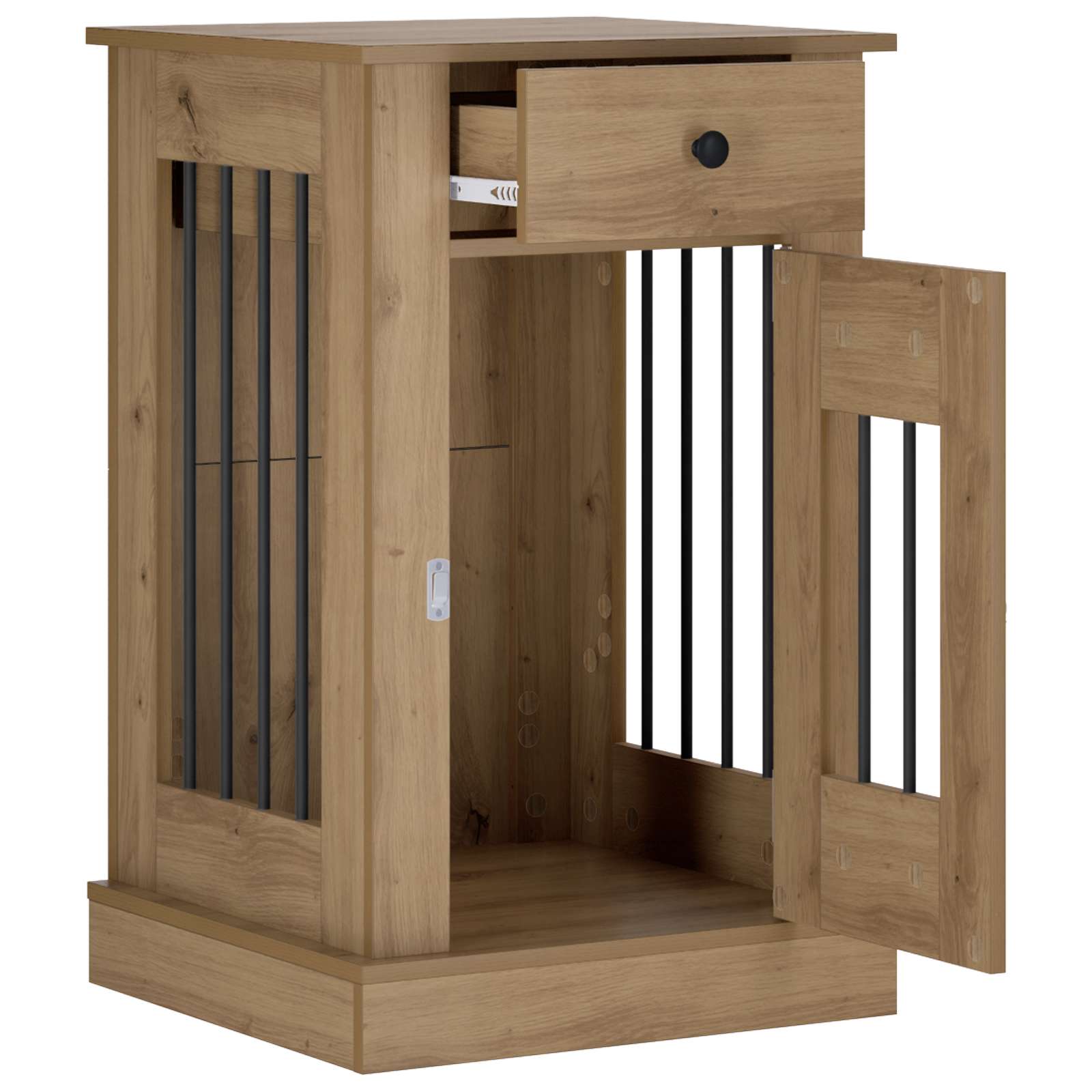 Koera puuri mööbel Artisan tamm 50 x 47,5 x 80 cm Tehispuit