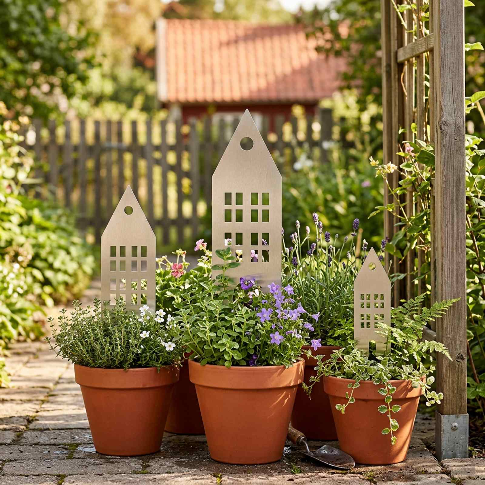 Aia Tugi 3 tk 41 x 10 x 0,08 cm Hõbedane Roostevaba teras