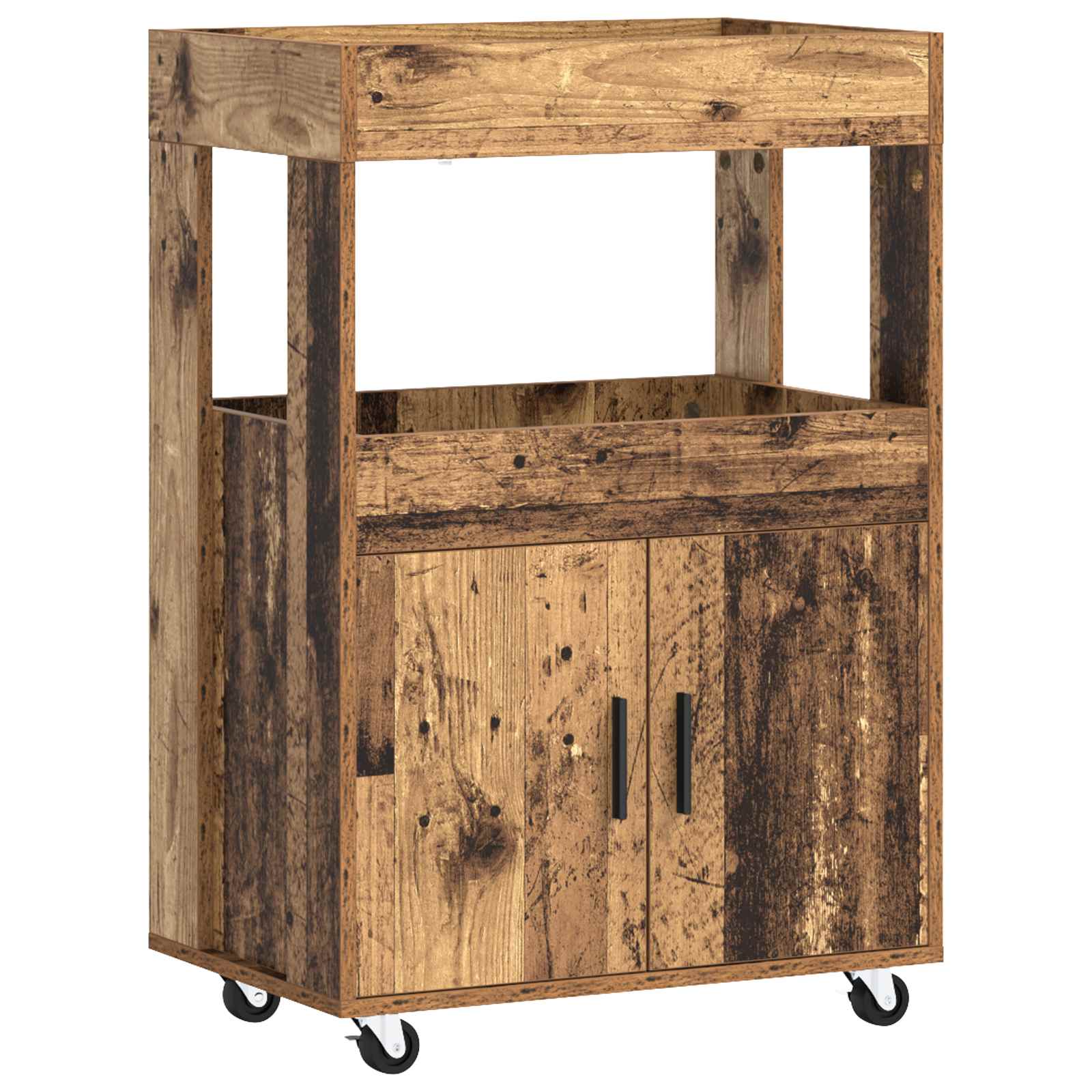 Baari Rattur Vana puit 60 x 39,5 x 89 cm Tehispuit