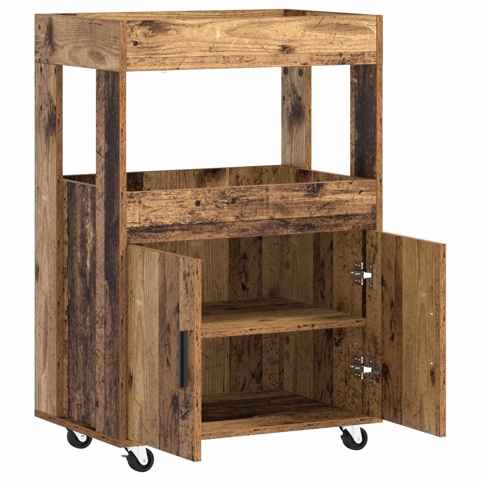 Baari Rattur Vana puit 60 x 39,5 x 89 cm Tehispuit