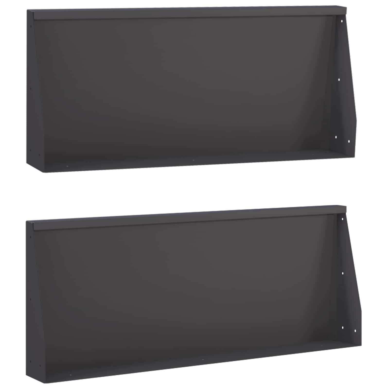 Tugisein 2 tk 100 x 12 x 30 cm Teras Must