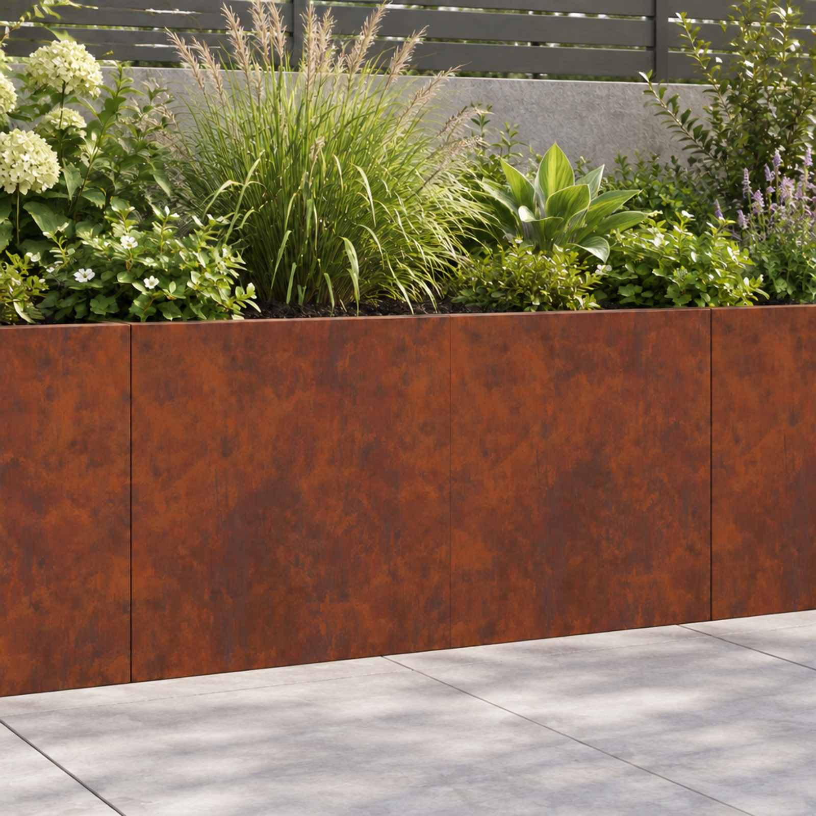 Tugisein 2 tk 40 x 12 x 40 cm Ilmastikukindel teras Rooste