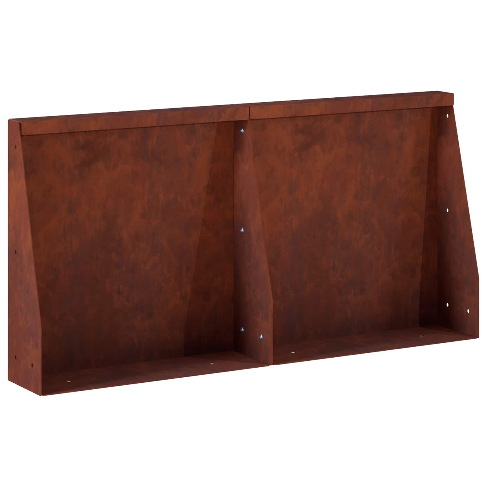 Tugisein 2 tk 40 x 12 x 40 cm Ilmastikukindel teras Rooste
