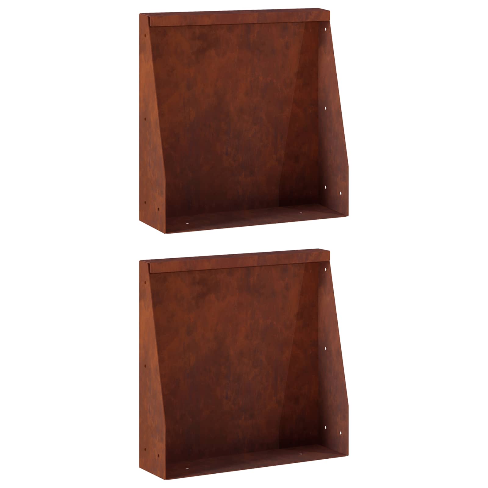 Tugisein 2 tk 40 x 12 x 40 cm Ilmastikukindel teras Rooste
