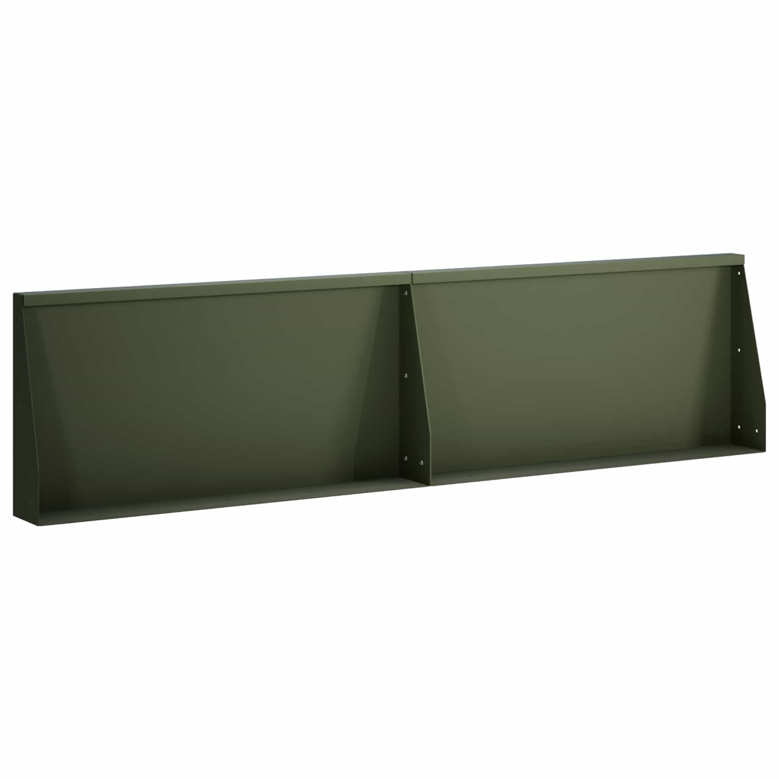 Tugisein 2 tk 80 x 12 x 40 cm Teras Oliiviroheline