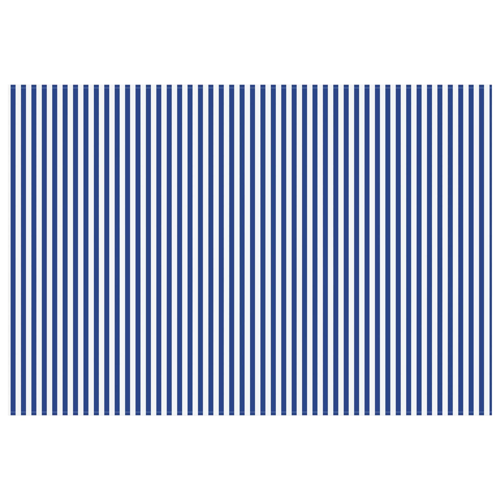 Varikatuse asenduskangas Sinine ja Valge 250 x 200 cm Polüester