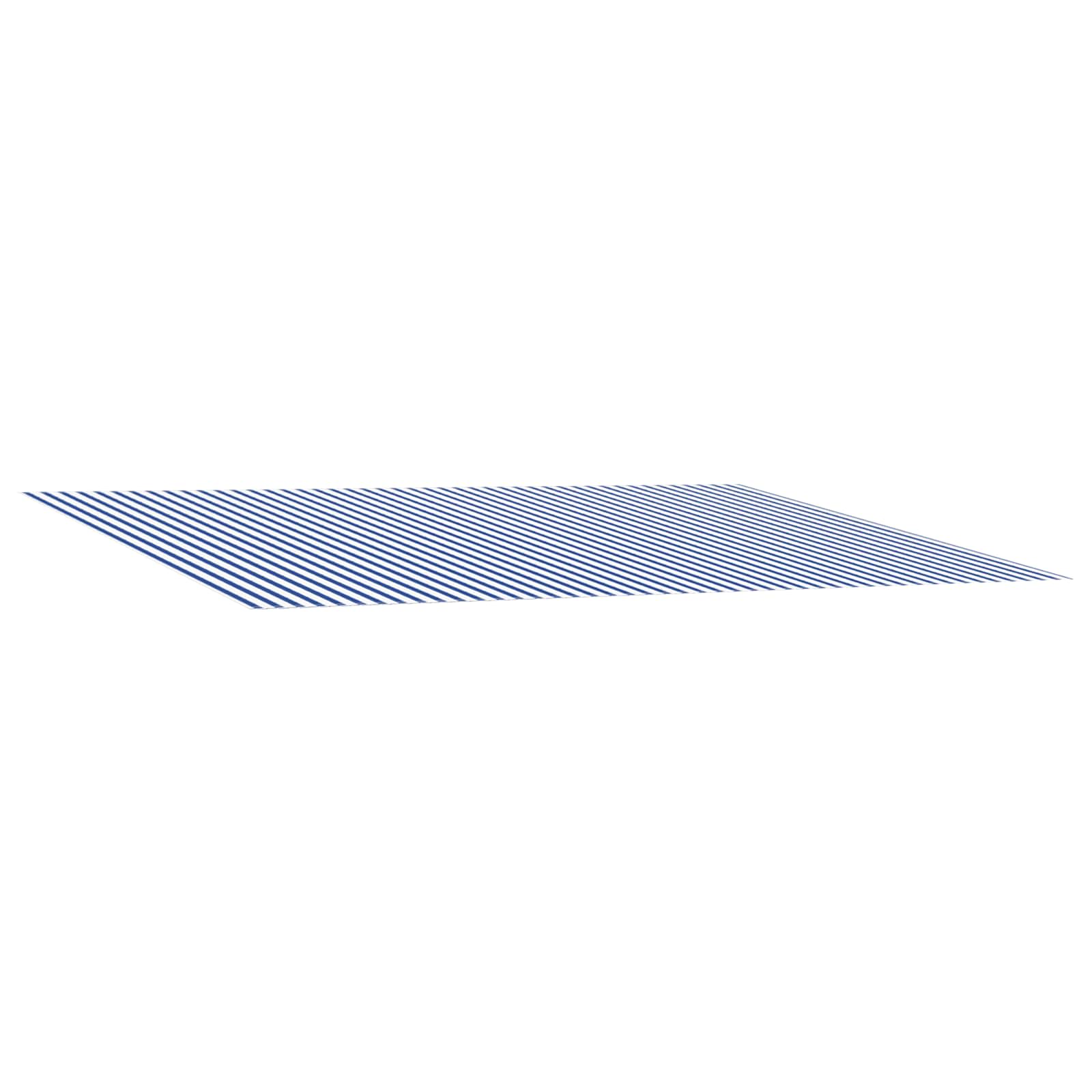 Varikatuse asenduskangas Sinine ja Valge 450 × 300 cm Polüester