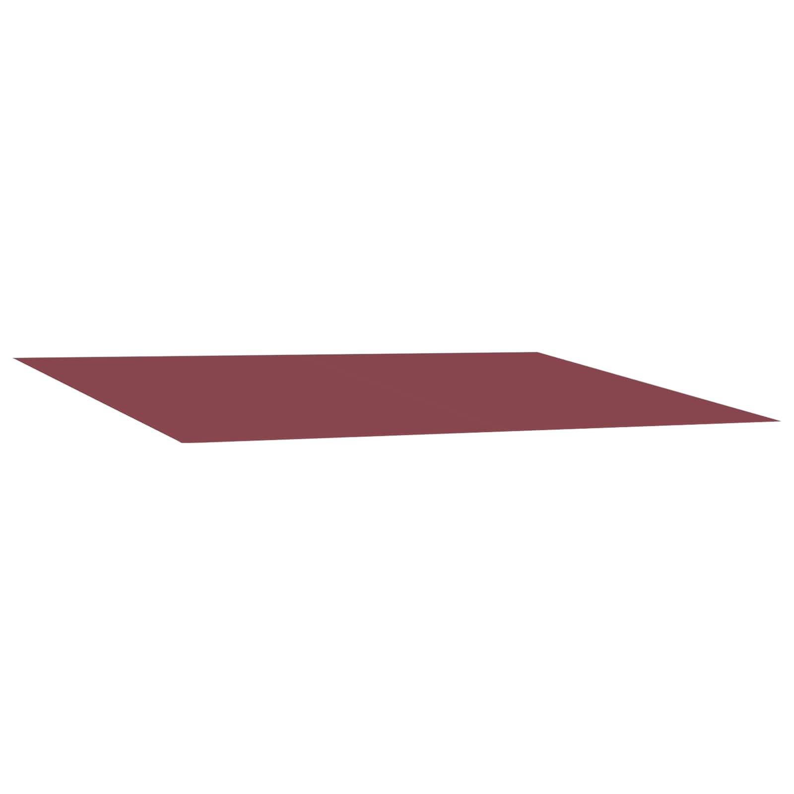 Varikatuse asenduskangas Burgundia Punane 450 × 350 cm