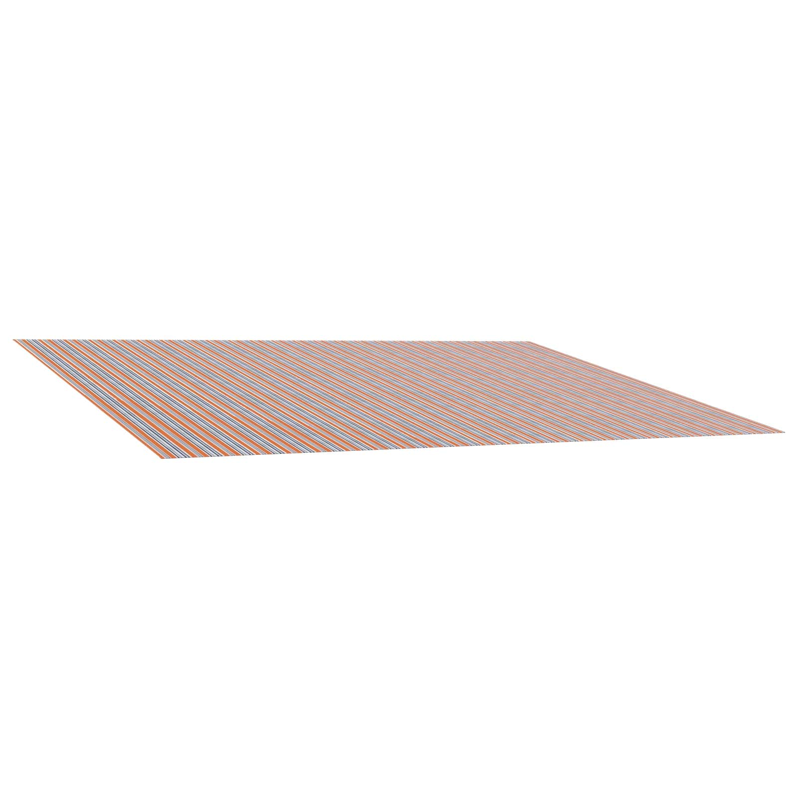 Varikatuse asenduskangas Sinine ja Oranž 450 × 300 cm Polüester