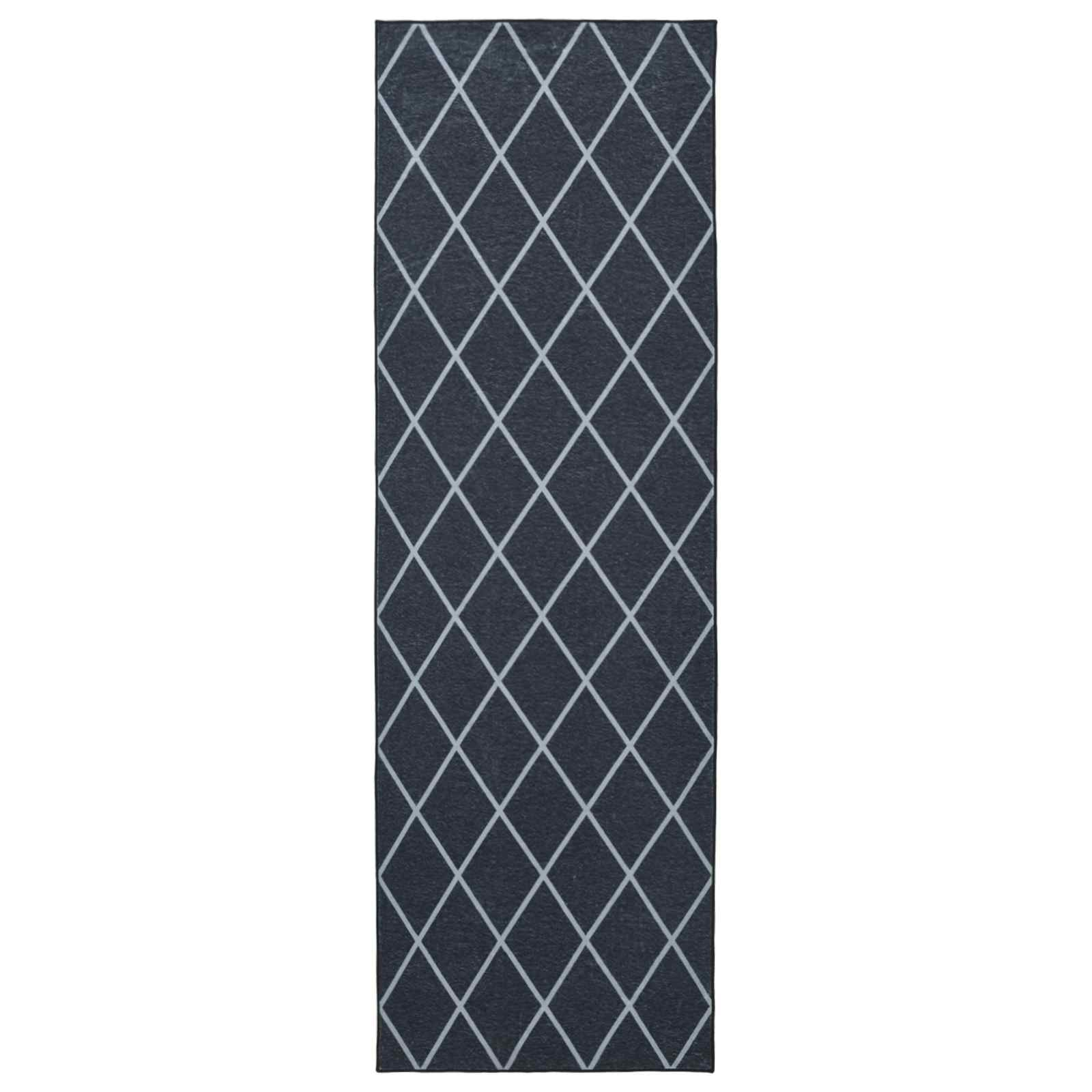 Vaip Rätikutoru ORIZ 1150 gsm Must võrgumuster