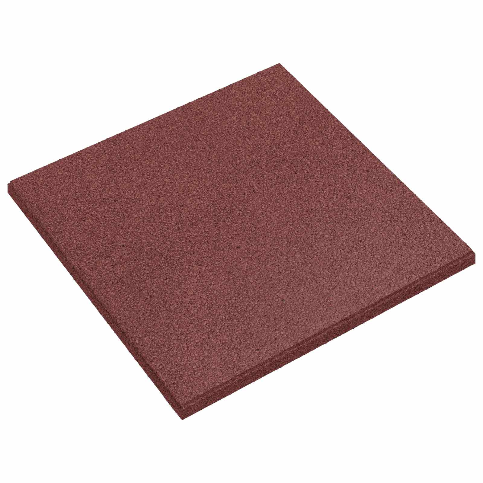 Kukkumise kaitse plaadid 18 tk Punane 50 x 50 cm Kumm
