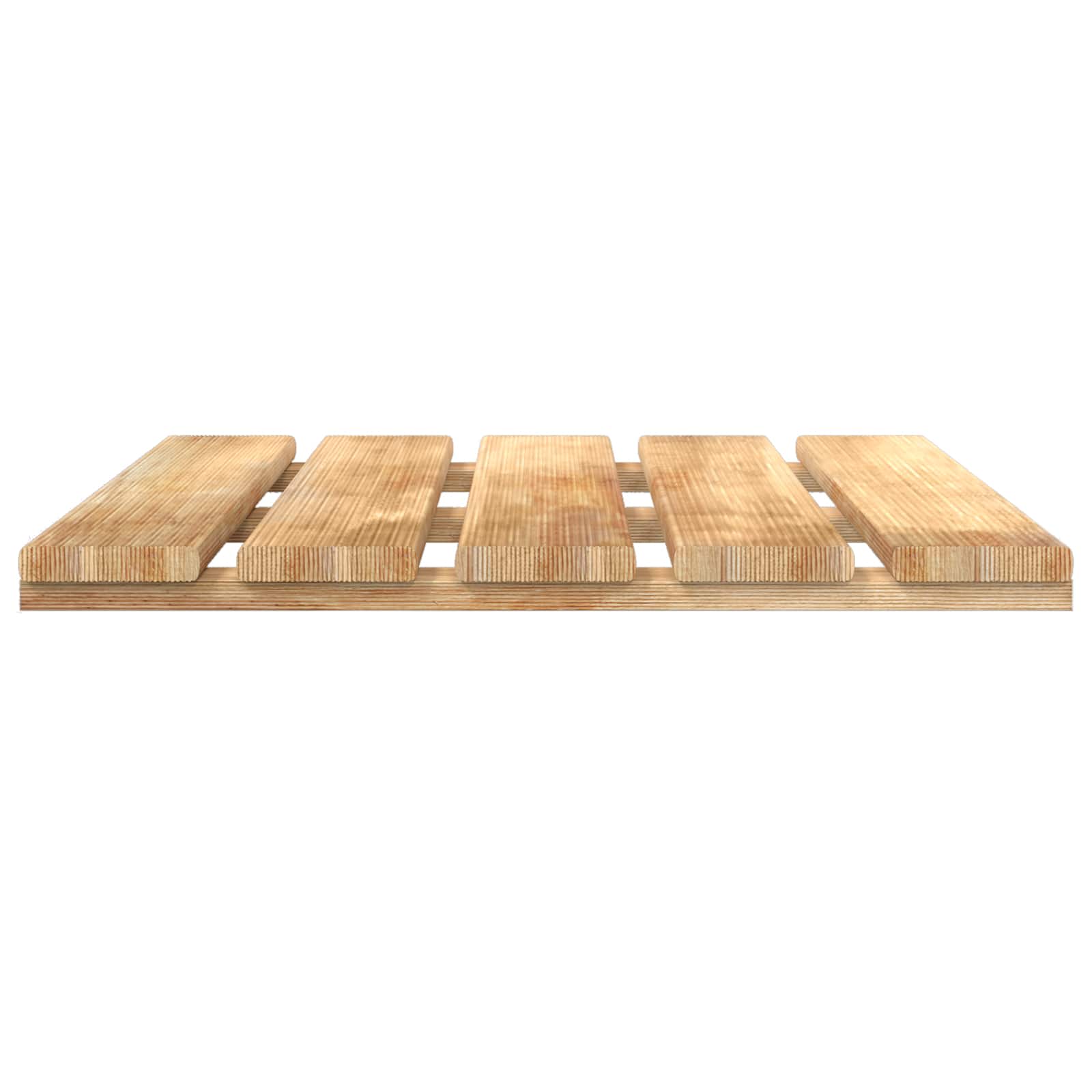 Terrassiplaat 18 tk Pruun 50 x 50 cm