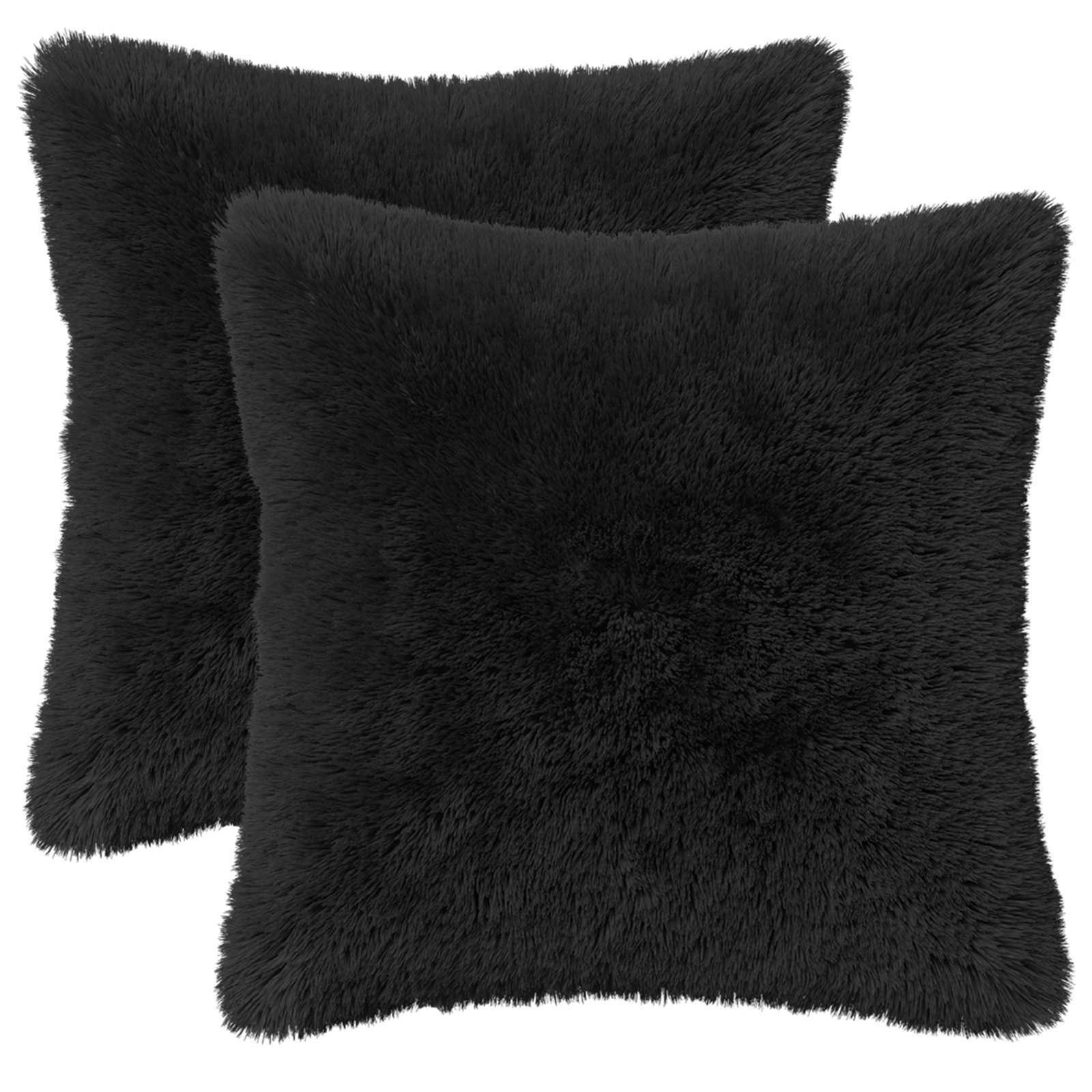 Padi 2 tk HEERLEN Must 45 x 45 cm PV Fliis