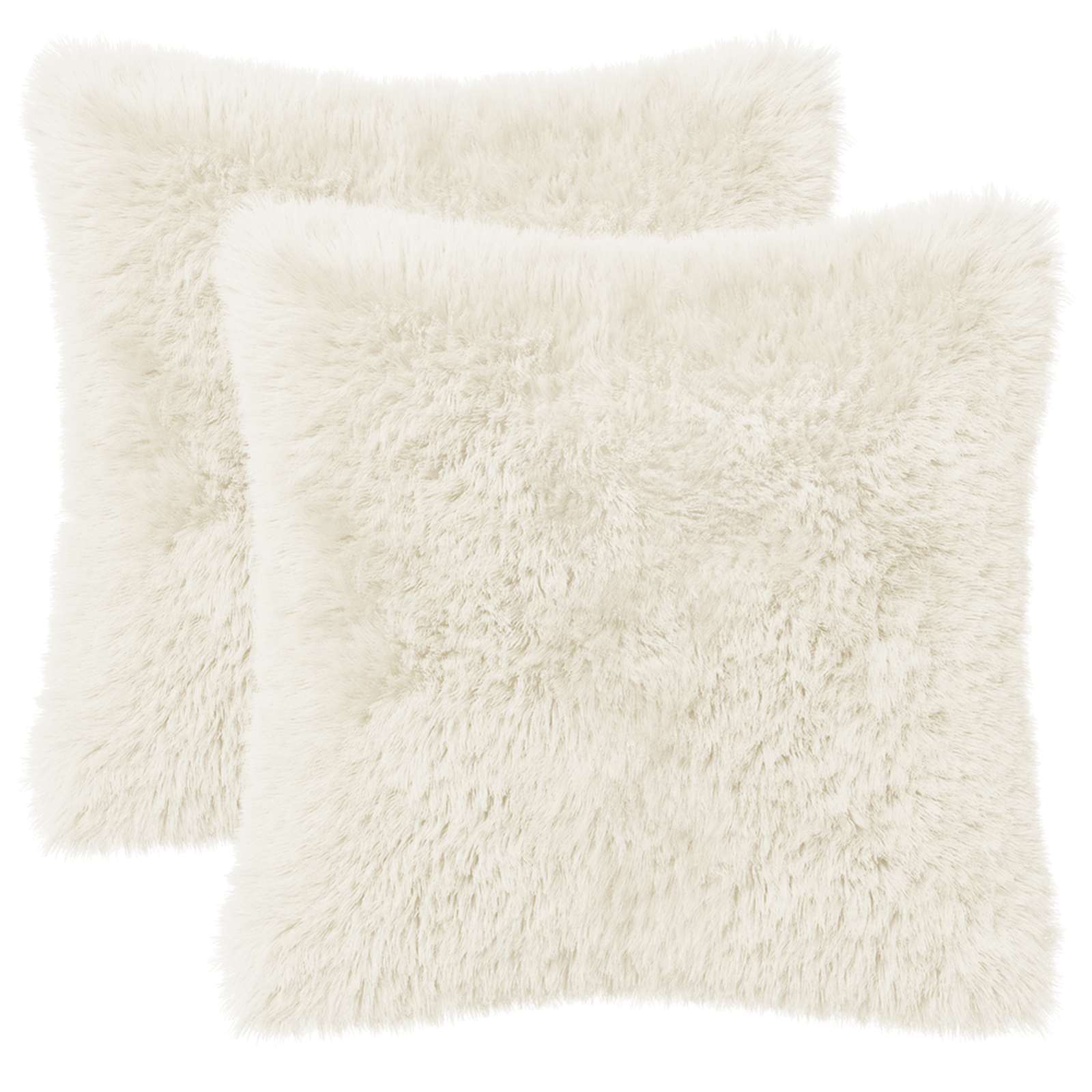 Padi 2 tk HEERLEN Valge 45 x 45 cm PV Fliis