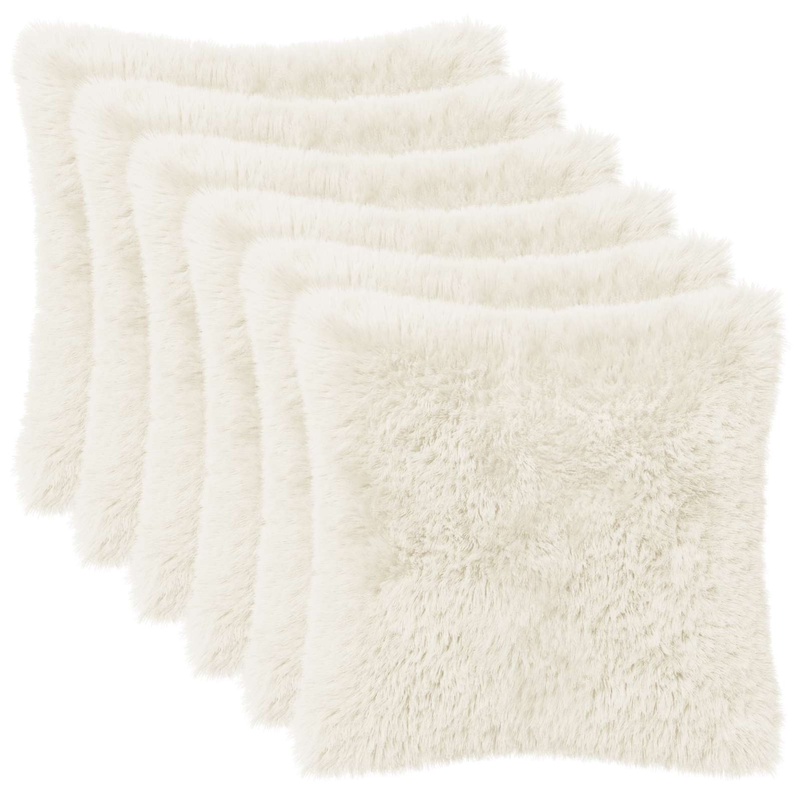 Padi 6 tk HEERLEN Valge 45 x 45 cm PV Fliis