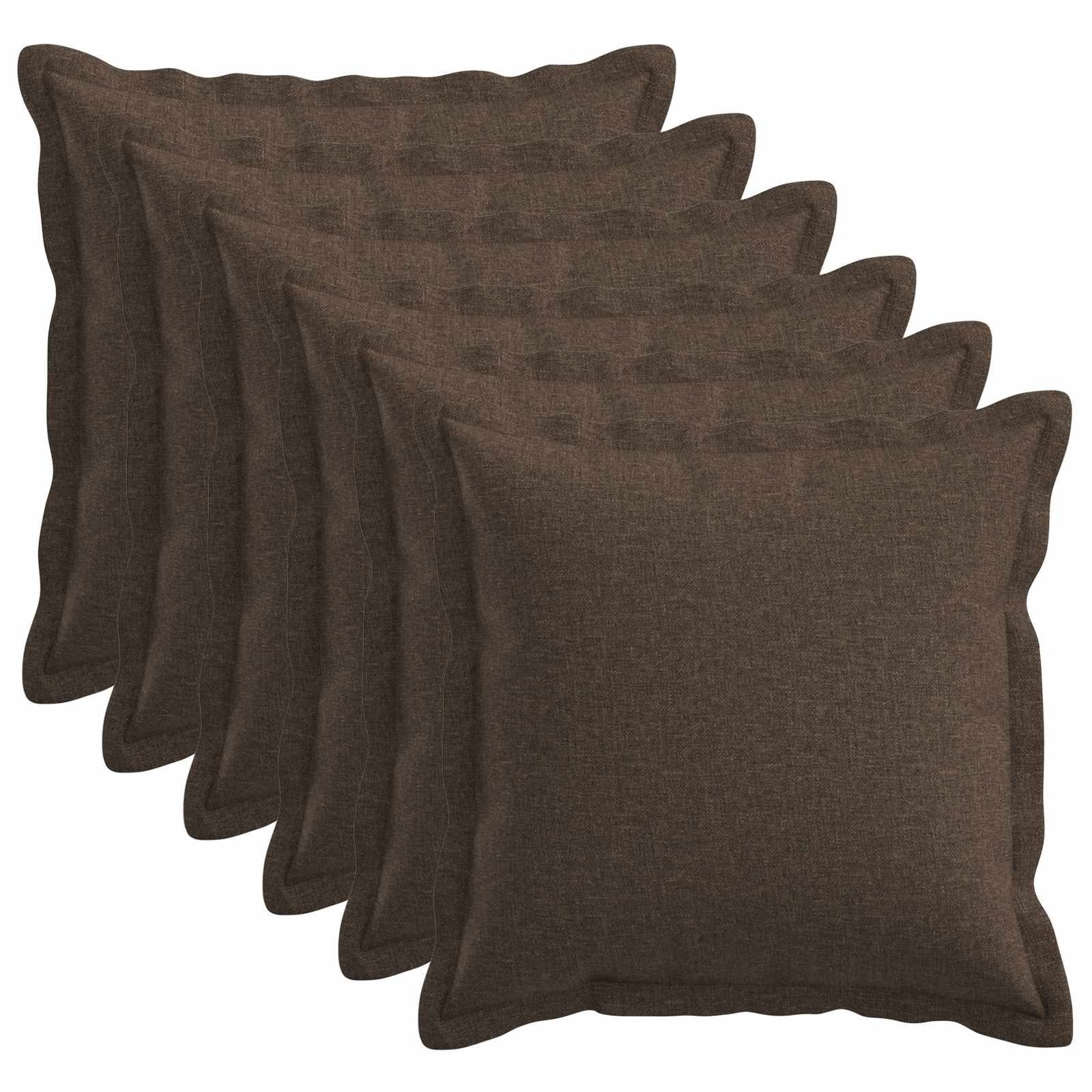 Padi padjaga HOUTEN 6 tk Pruunikashall Kunstlinen