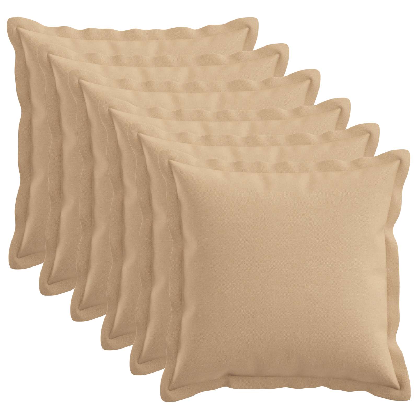 Padi padjaga HOUTEN 6 tk Kreemjas Kunstlinen