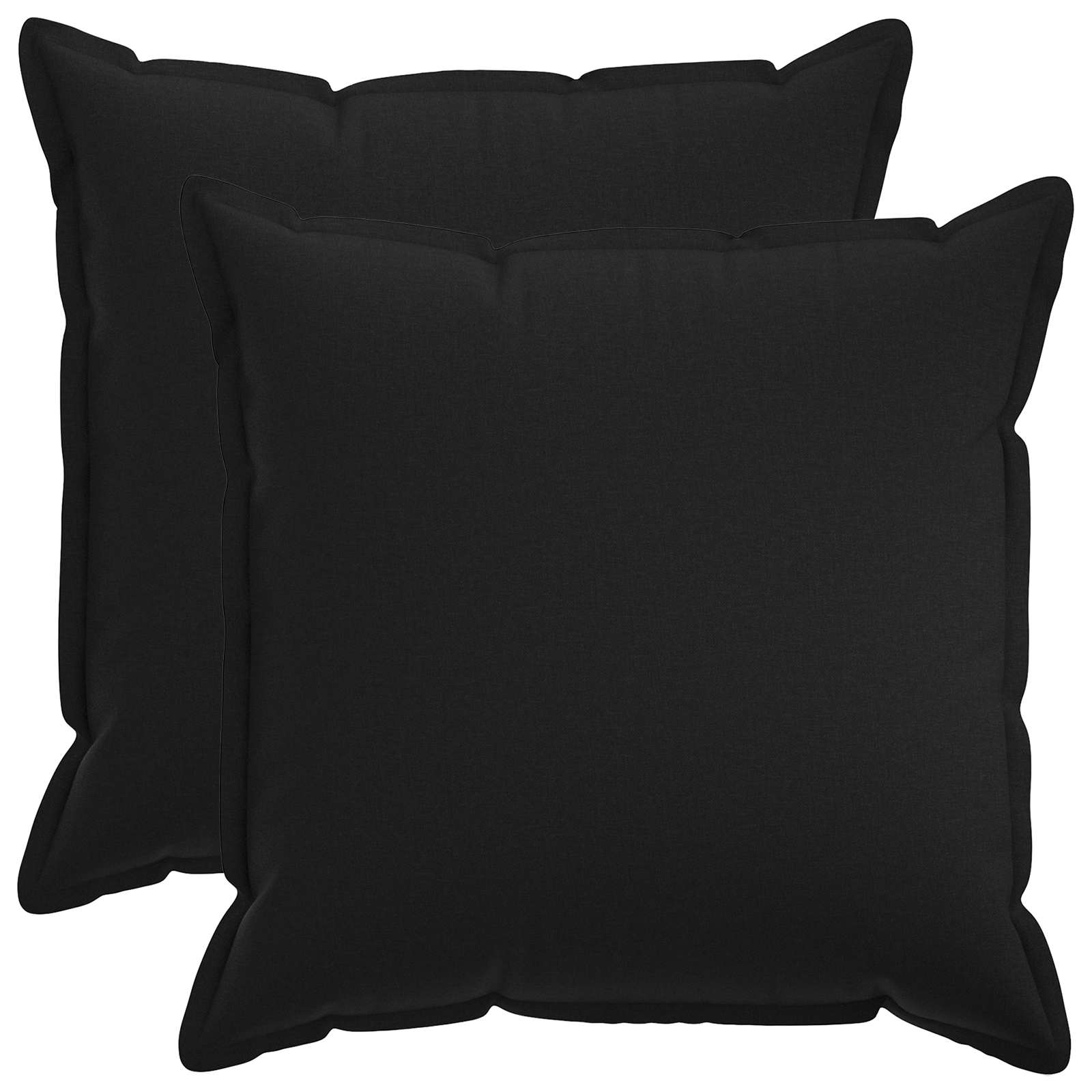 Padi padjaga HOUTEN 2 tk Must Kunstlinen