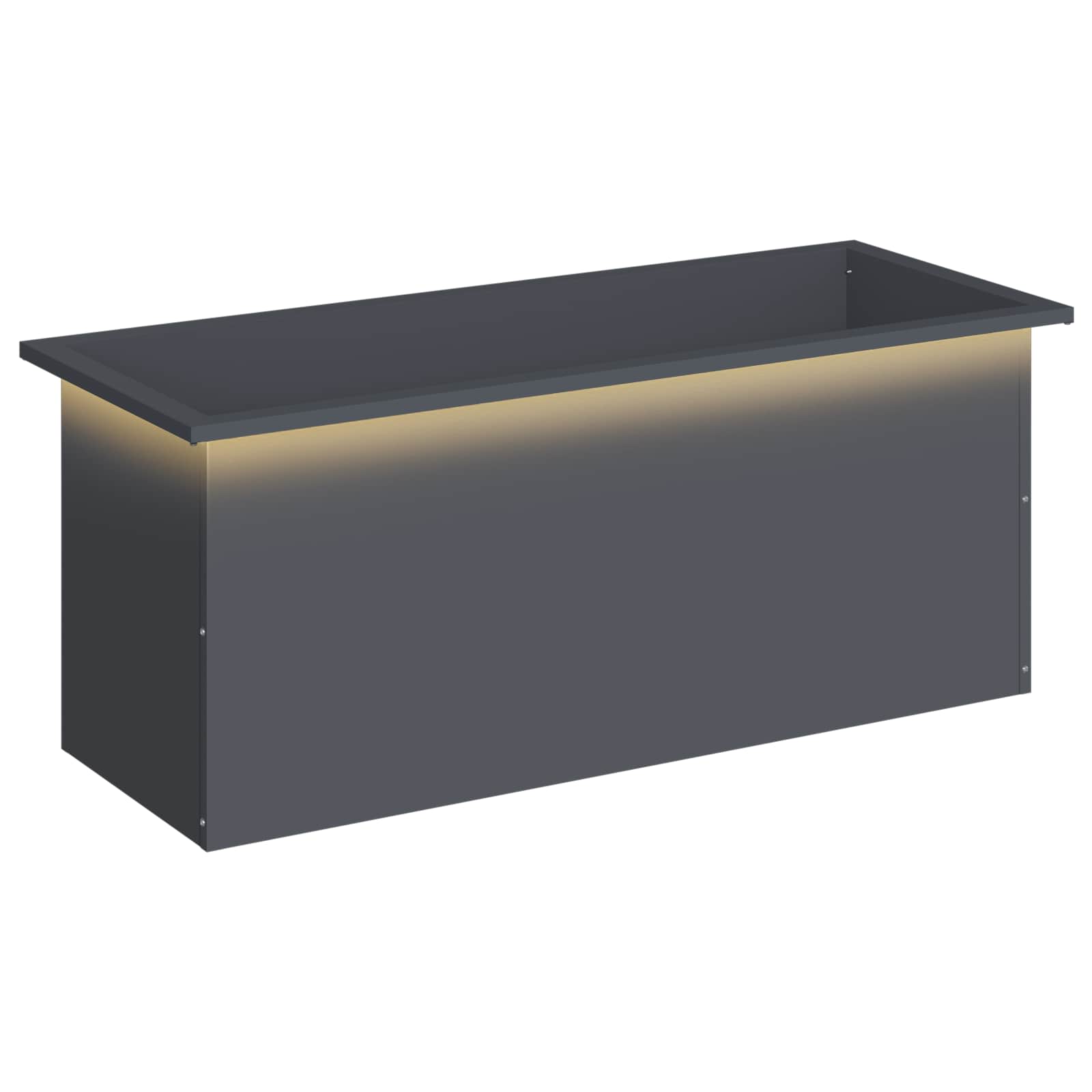 LED-valgustusega lillekast Antriit 40 x 100 x 40 cm Teras