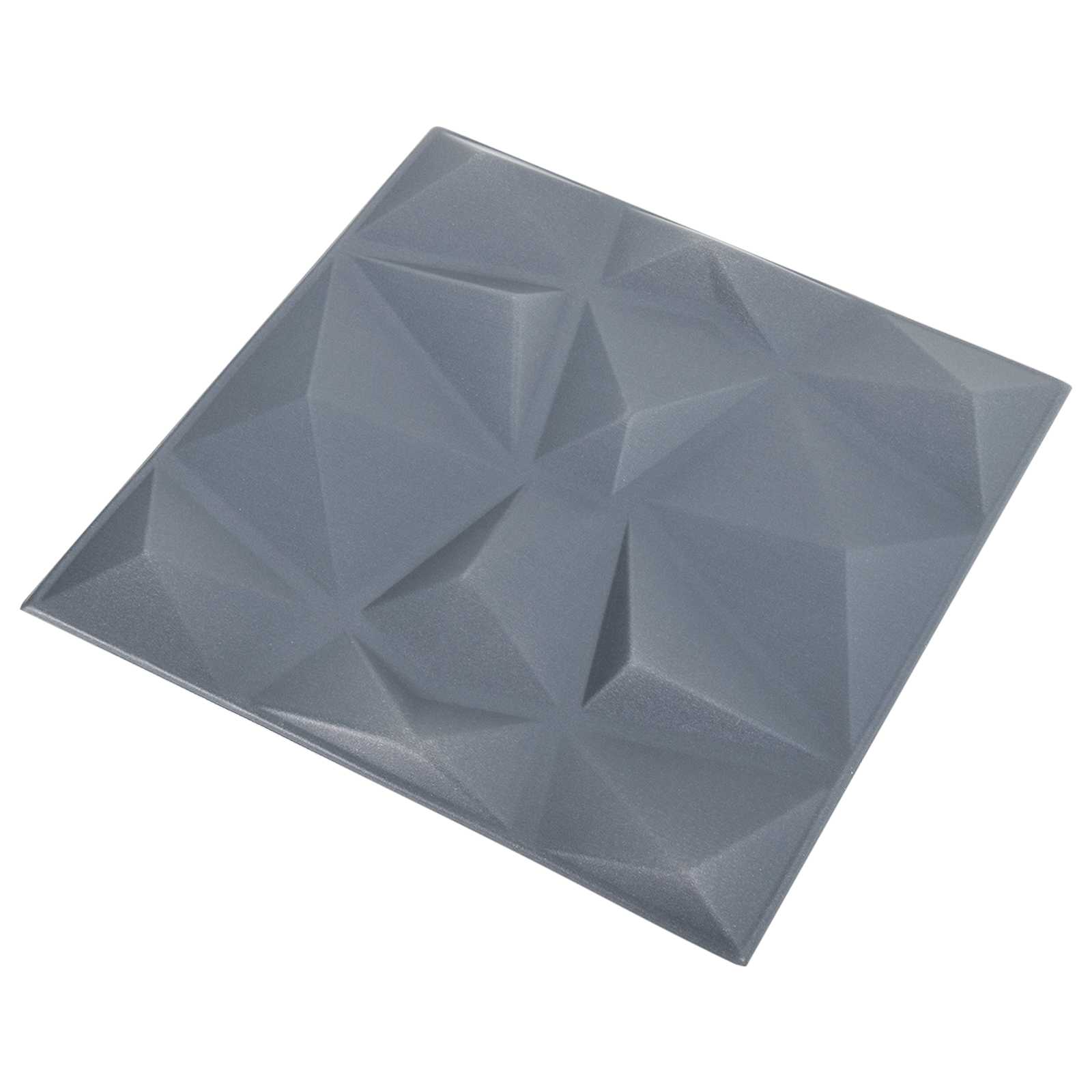 Seinapaneelid 12 tk 50 x 50 cm Origami Hall XPS Vaht