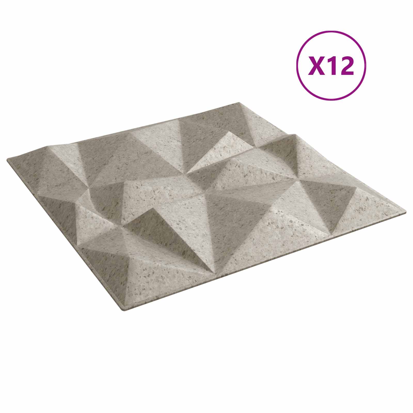 Seinapaneelid 12 tk 50 x 50 cm Dakhi Betoon XPS Vaht