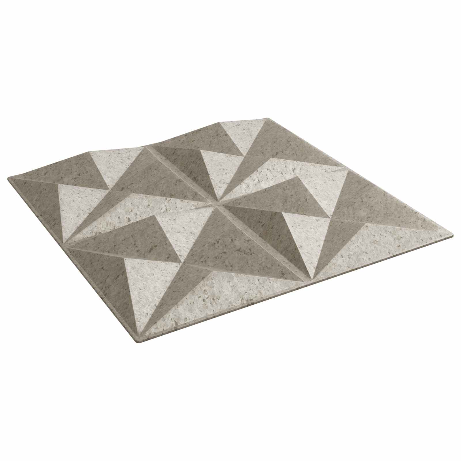 Seinapaneelid 24 tk 50 x 50 cm Origami Betoon XPS Vaht