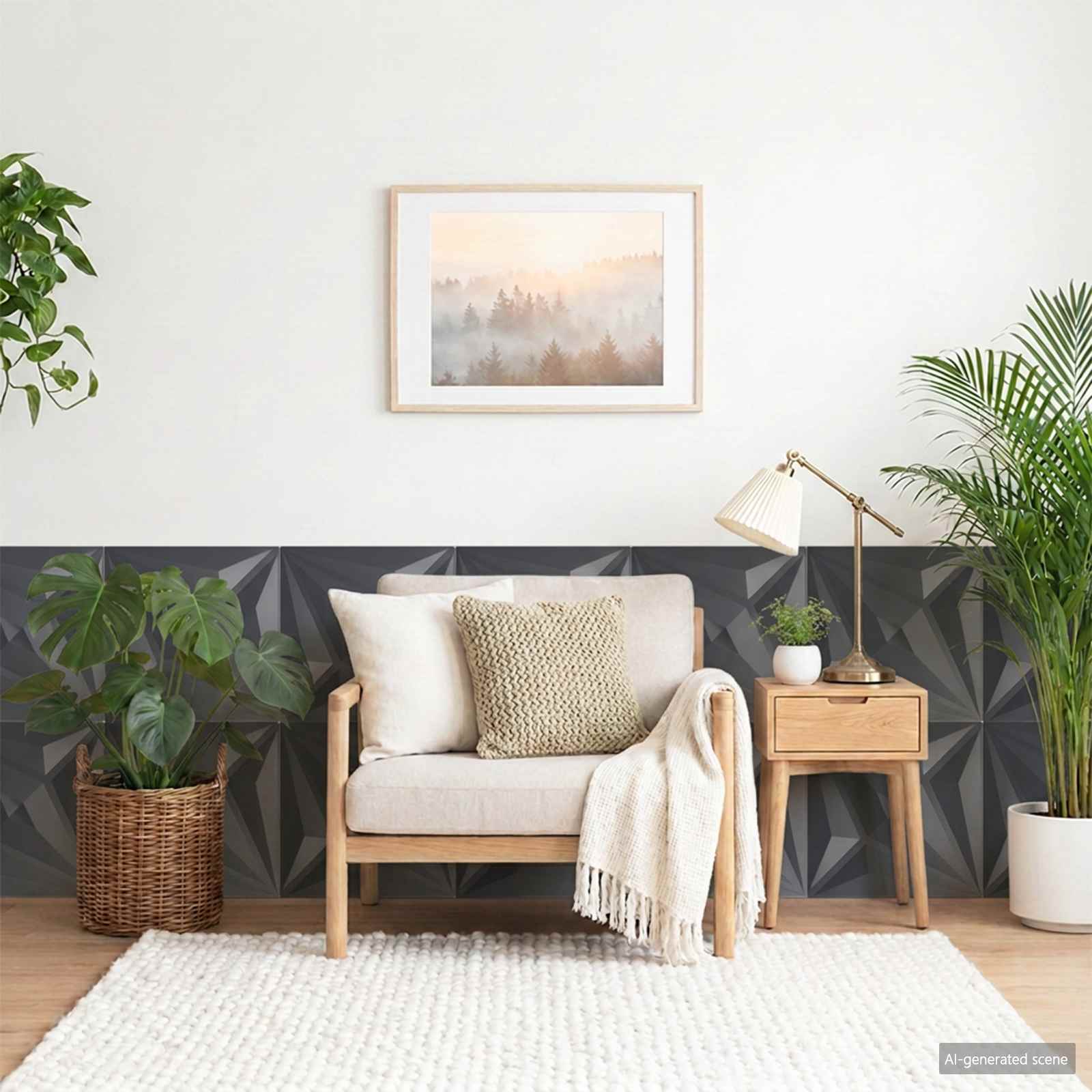 Seinapaneelid 12 tk 50 x 50 cm Staar Hall XPS Vaht