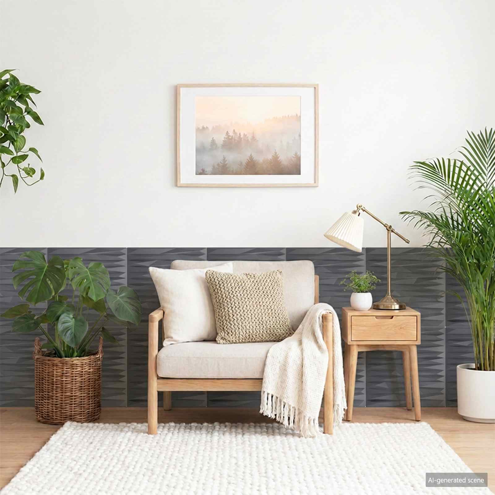 Seinapaneelid 24 tk 50 x 50 cm Kivihall XPS Vaht