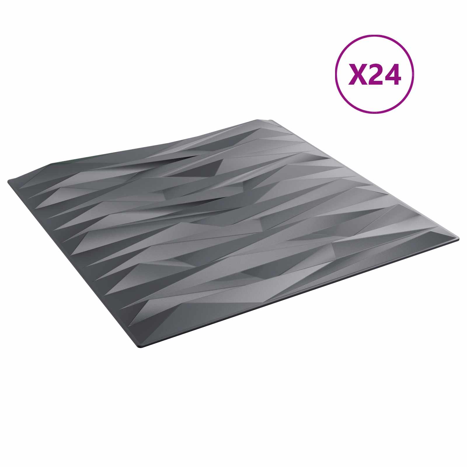 Seinapaneelid 24 tk 50 x 50 cm Kivihall XPS Vaht