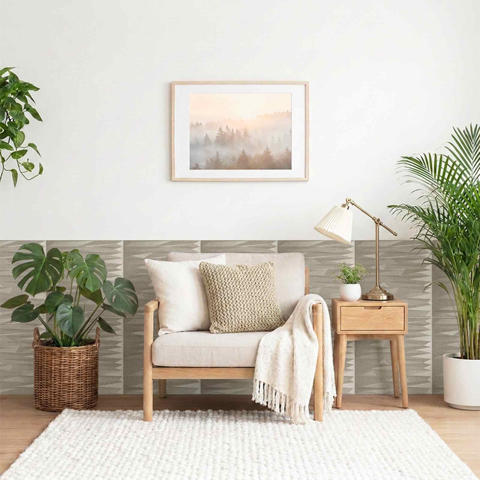 Seinapaneelid 24 tk 50 x 50 cm Kivi Betoon XPS Vaht