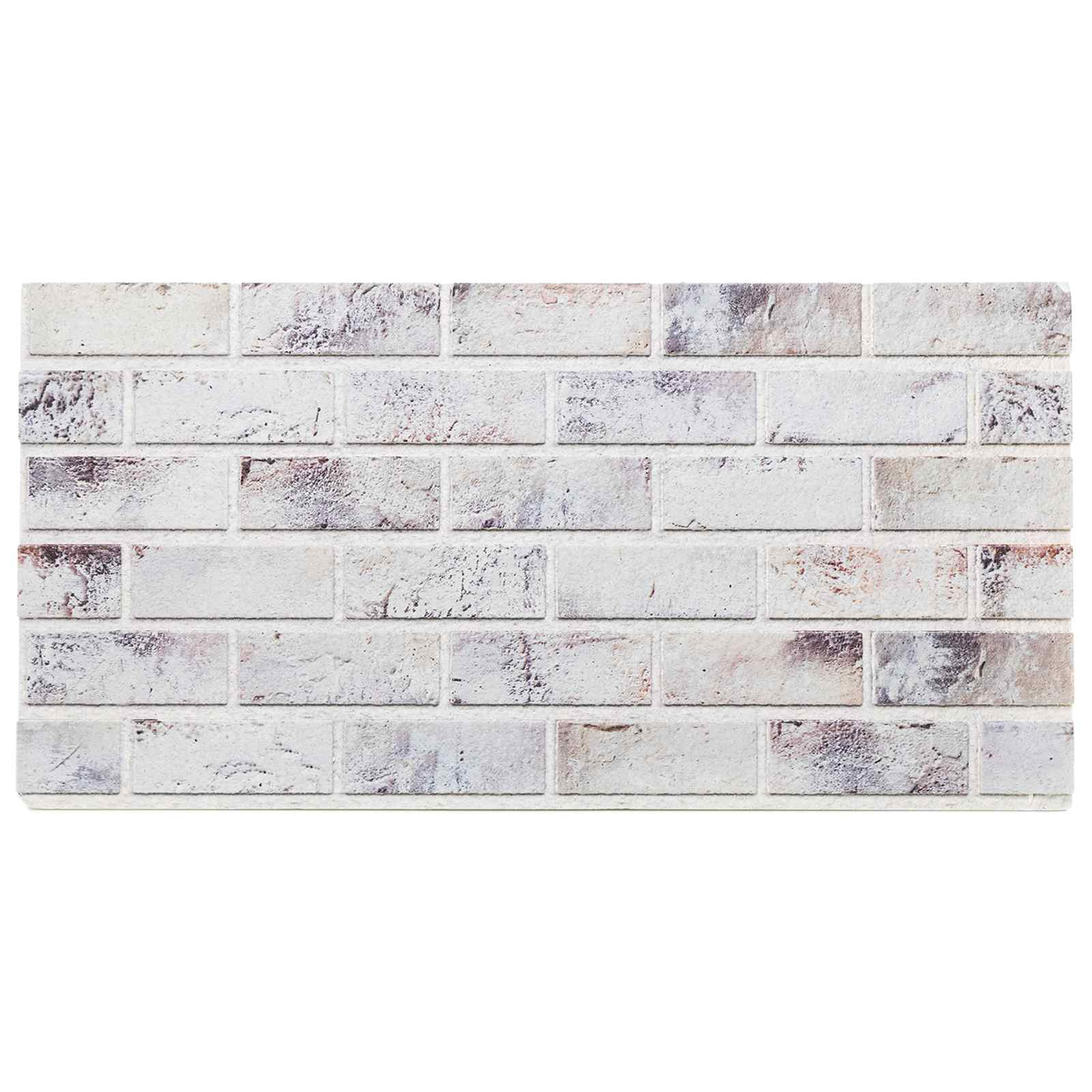 Seinapaneelid 10 tk 100 x 50 cm Helehall ja must EPS vaht