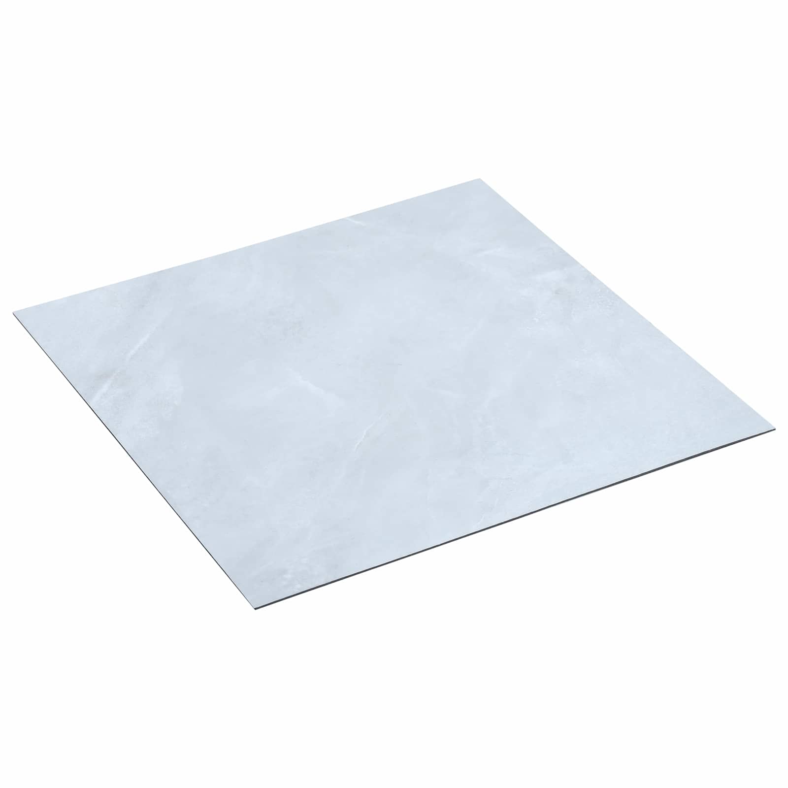 Põrandaplaadid Valge 5,11 m² 55 tk PVC