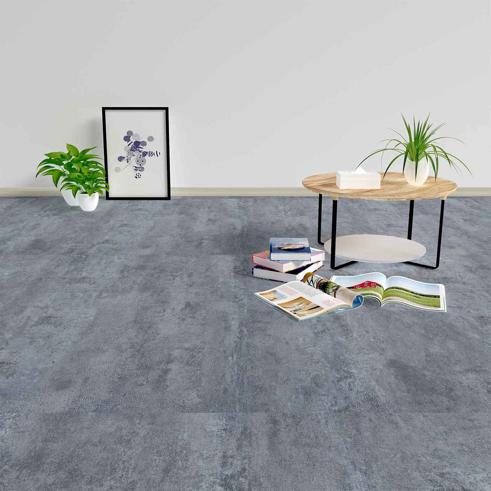 Põrandaplaadid Hall Marmor 5,11 m² 55 tk PVC
