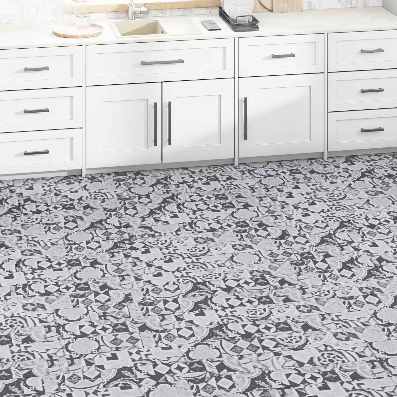 Põrandaplaadid Hall muster 5,02 m² 36 tk PVC