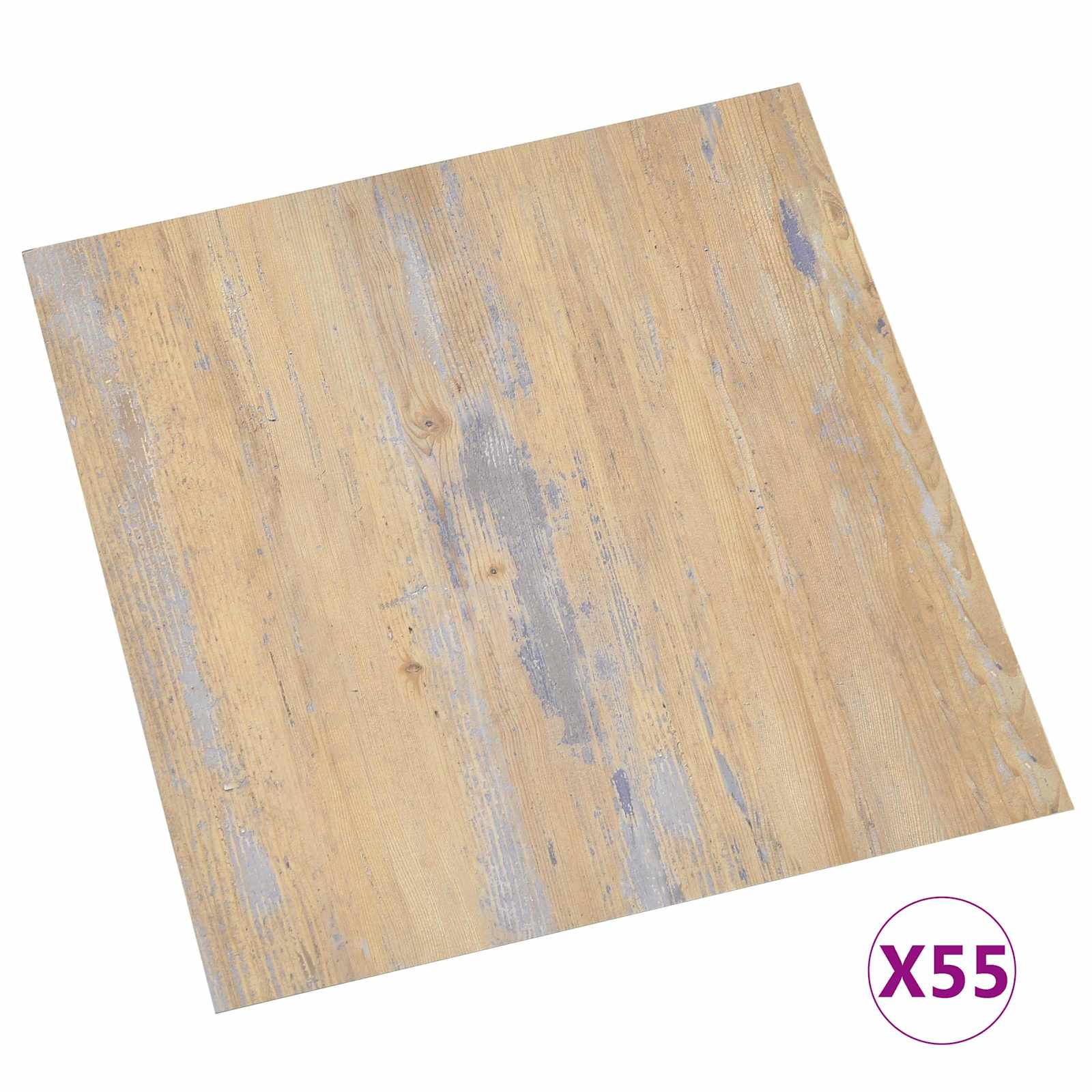 Põrandaplaadid Pruun ja Hall 5,11 m² 55 tk PVC