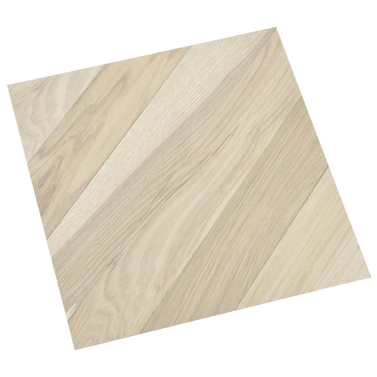 Isekinnevad Põrandaplaadid Bež Triibuline 30,5 x 30,5 cm 20 tk