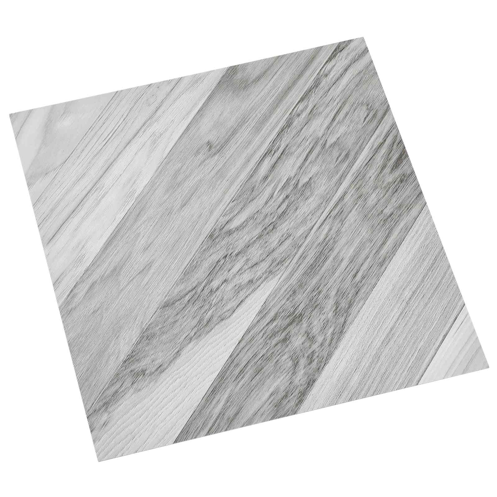 Isekinnevad Põrandaplaadid Hall Triibuline 30,5 x 30,5 cm 20 tk