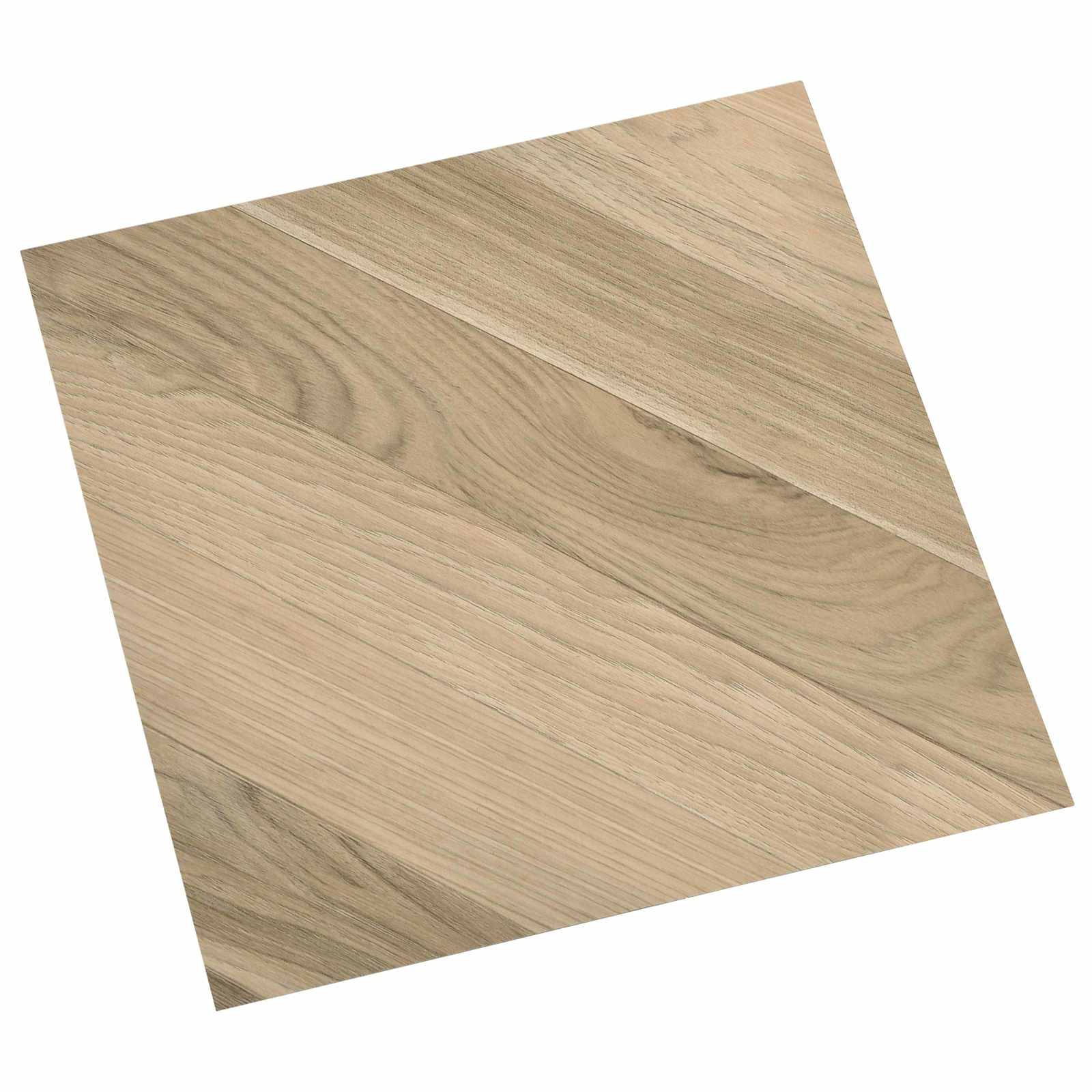 Isekinnevad Põrandaplaadid Pruun Triibuline 30,5 x 30,5 cm