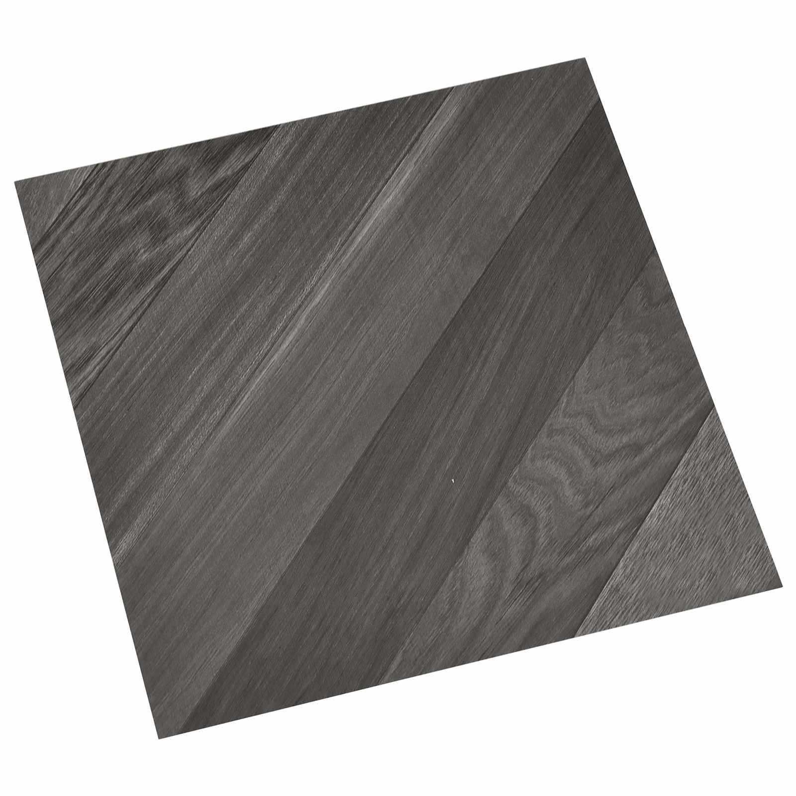 Isekinnevad Põrandaplaadid Triip Hall 30,5 x 30,5 cm 20 tk PVC