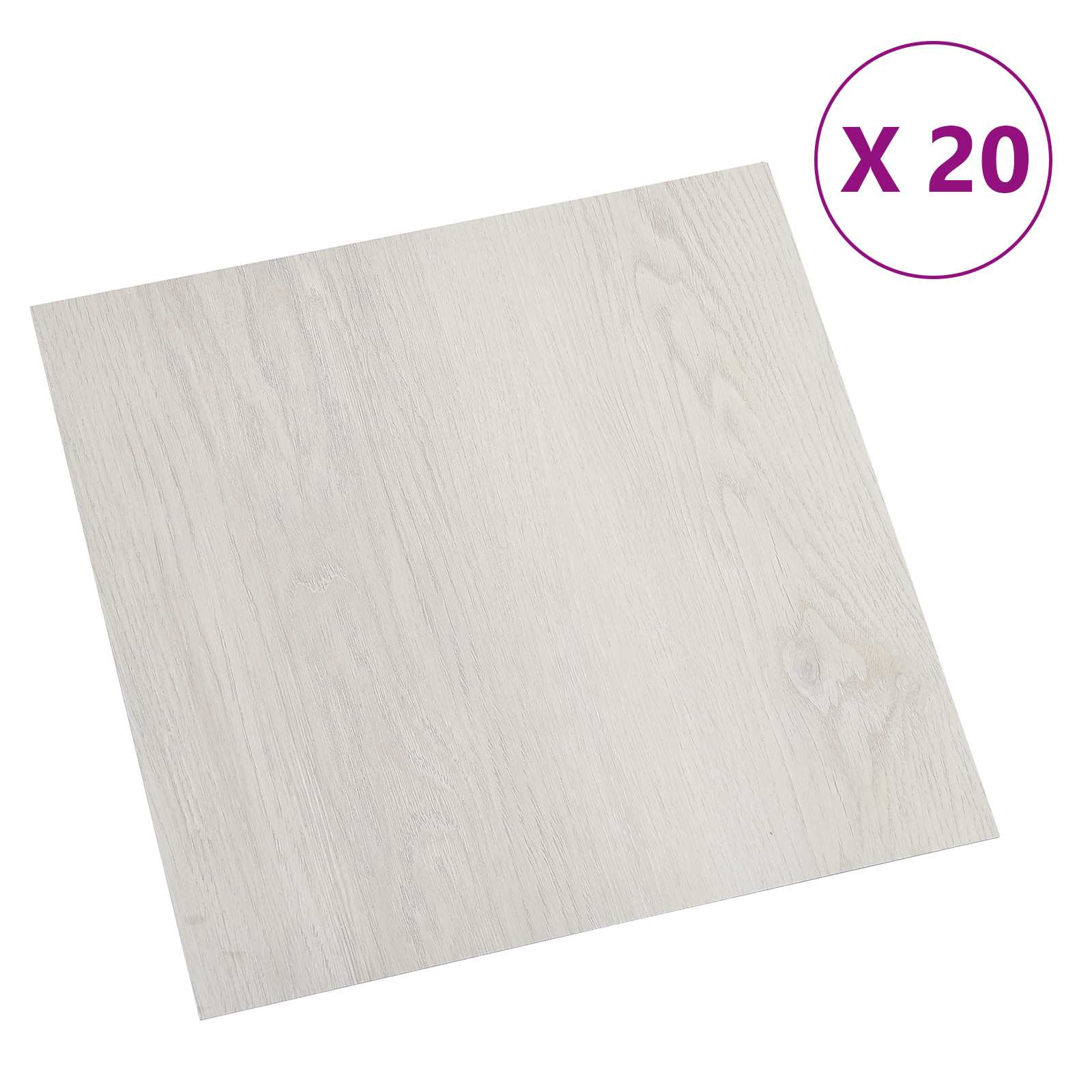 Isekinnevad Põrandaplaadid Helebeez 30,5 x 30,5 cm 20 tk PVC